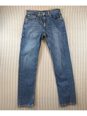 Levi's 505 Classic Fit Blue Denim Jeans W32 L34